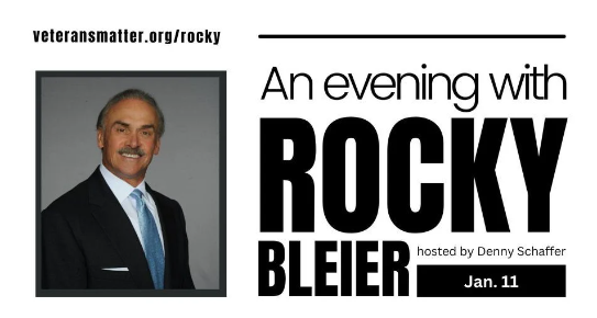 Celebrating Courage & Resilience: An Evening with Rocky Bleier to Support Veterans